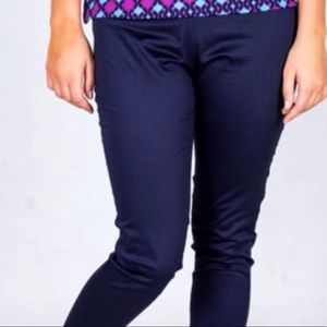 Tracy Negoshian Navy blue slim skinny pant